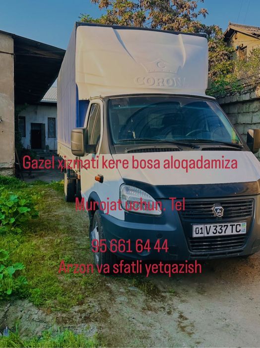 Yuk tashish hizmati gazel