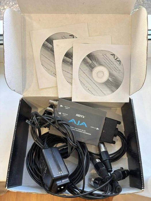 AJA HD/SD-SDI 4-Channel Analog Audio Embedder / Disembedder