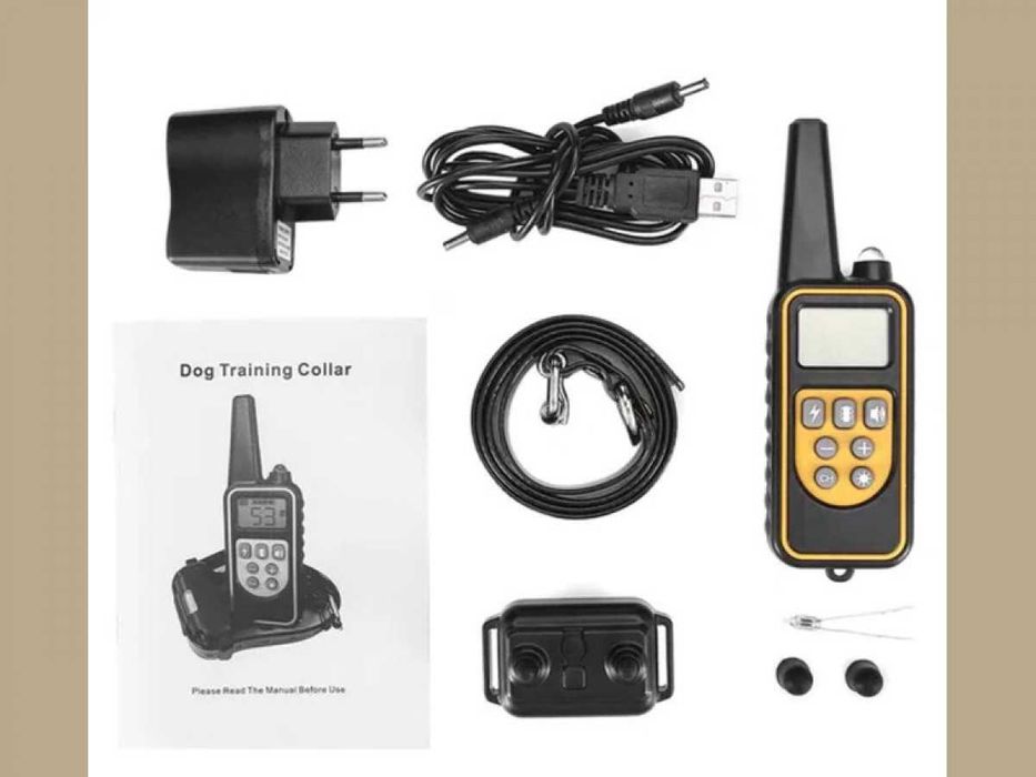 Zgarda electronica de dresaj de caini cu o raza de actiune de 800m