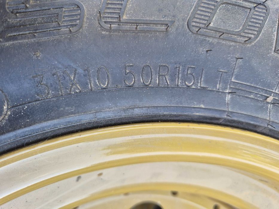 4 ROTI Jante + Anvelope 5x139.7 - SUZUKI Vitara Mitsubishi Pajero - 31X10.50R15 - Anvelope NOI M/T M+S NOI !