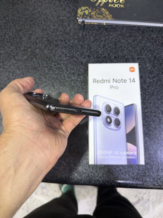 Redmi not 14 pro pamit 8.256g holati yahwi karopka dak bor