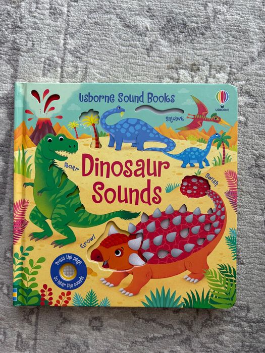 Carti USBORNE cu sunete - animale, dinozauri, trenuri, ferma, anotimpuri, etc