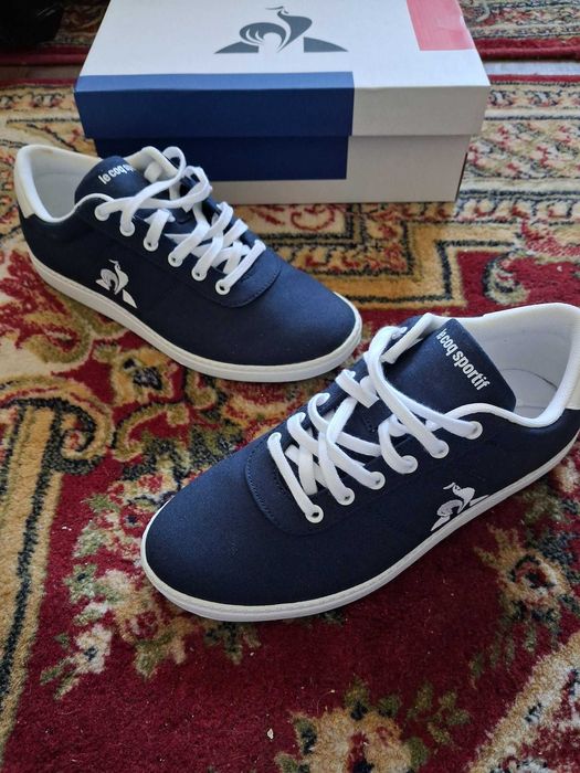 Adidasi Le Coq Sportif Court One marime 39, noi, in cutie