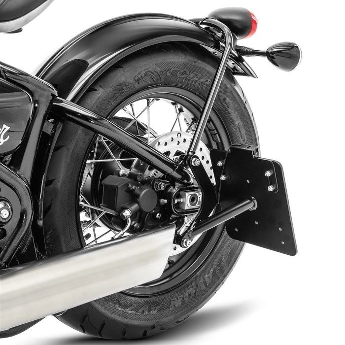 Suport Placa Numar Inmatriculare Lateral Triumph Boneville 2017 - 2024