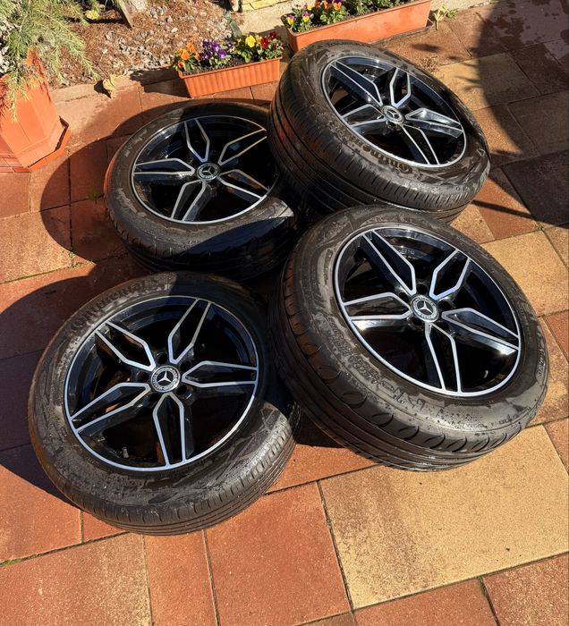 Jante si anvelope de vara Continental 225/55/R17