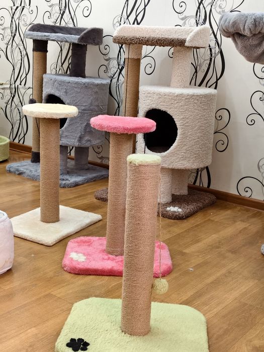 Когтеточки для кошек. 55см.Зоодомики