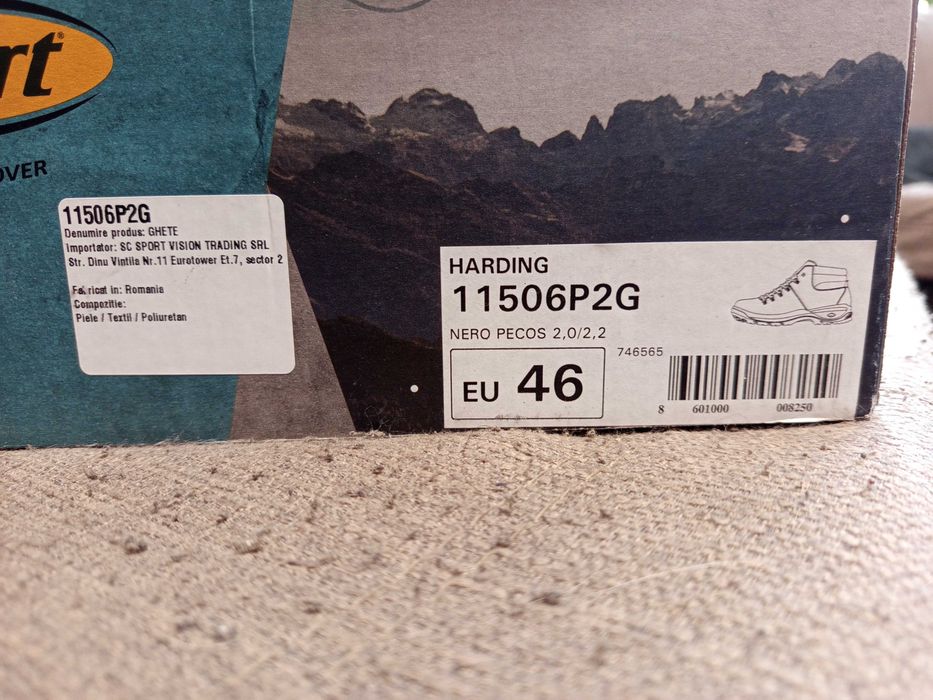 Мъжки зимни обувки Gri sport