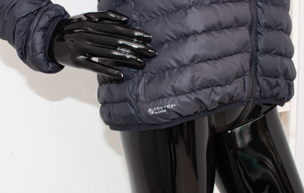 Haglofs Essens Mimic дамско яке черно с качулка пълнеж полиестер M