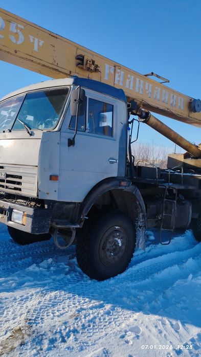 Автокран 25 т вездеход