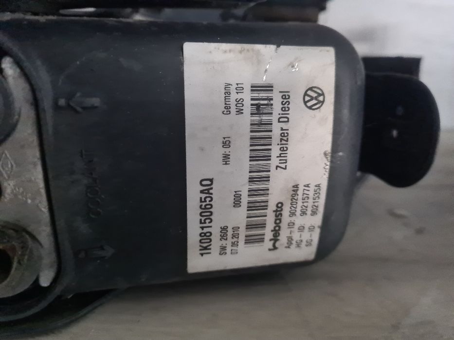 Webasto vw touran
