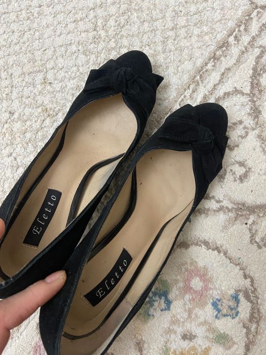 туфли женские черные