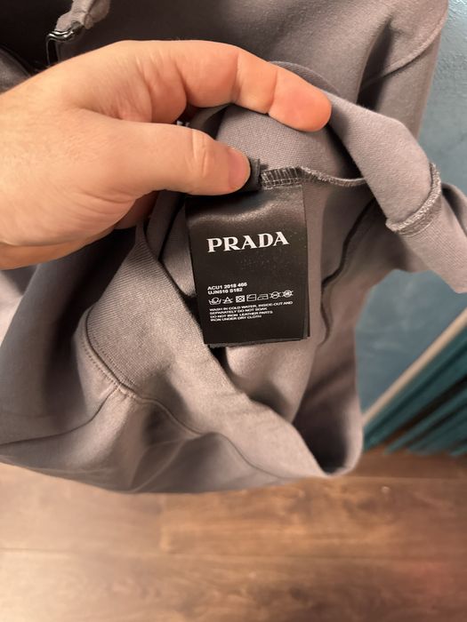 Hanorac Prada gri Premium