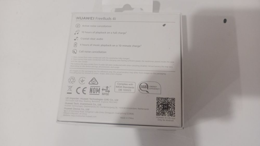 Продам наушники HUAWEI freebuds 4i