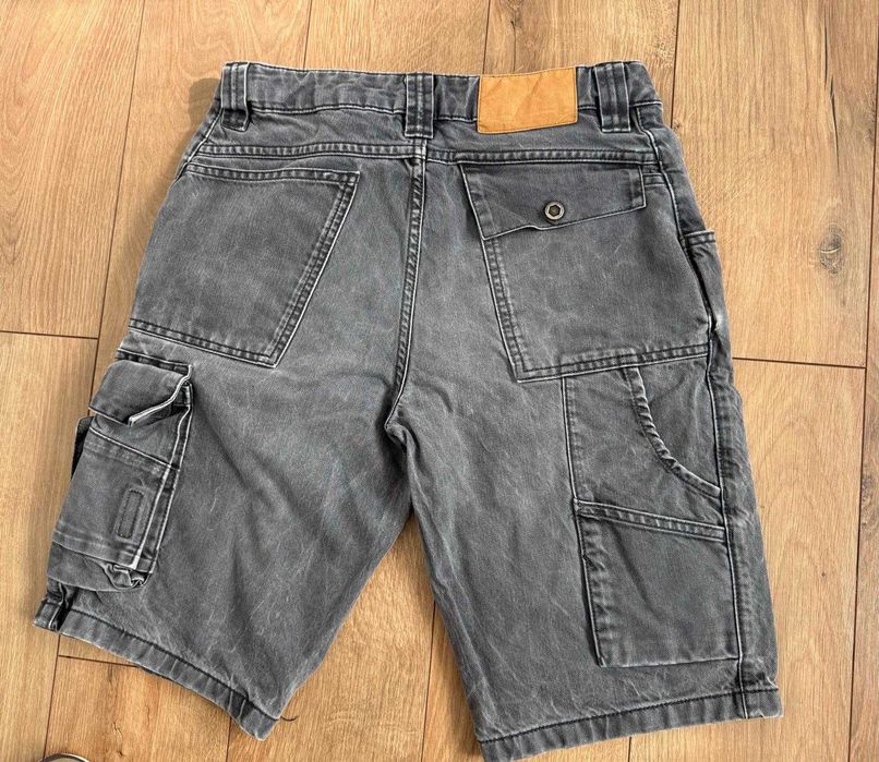 Engelbert Strauss 46 S barbati pantaloni scurti Denim Workwear