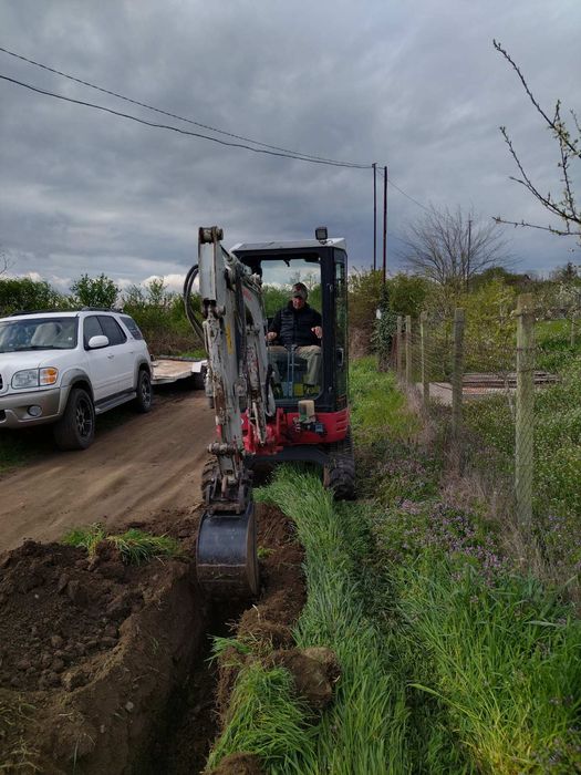 Услуги с минибагер Бургас, Созопол, Приморско