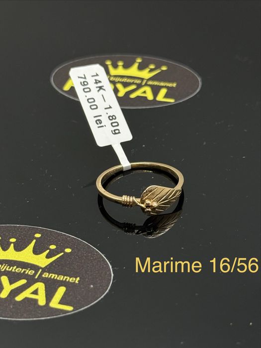 Bijuteria ROYAL : Inel AUR 14K / 1.8 GR