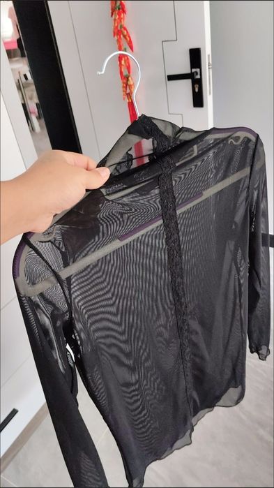 Черные топ и блузка