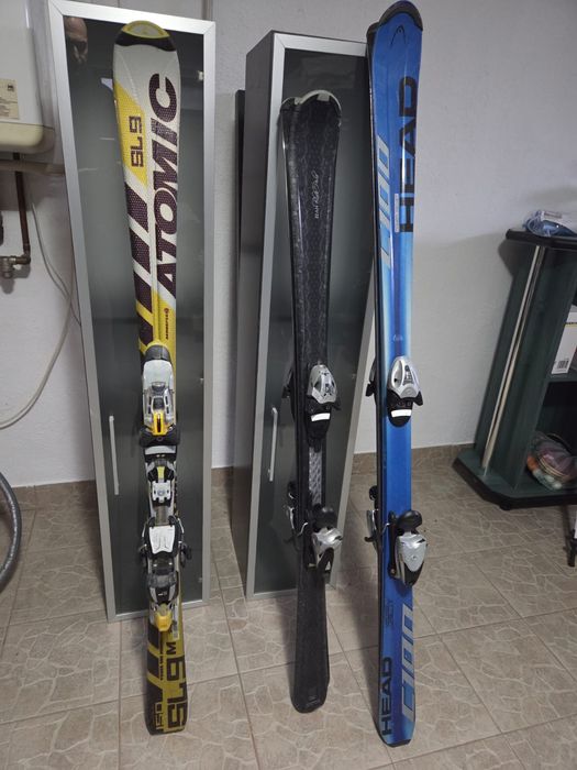 Schiuri head  160 cm ATOMIC 150 cm ELAN  140 cm