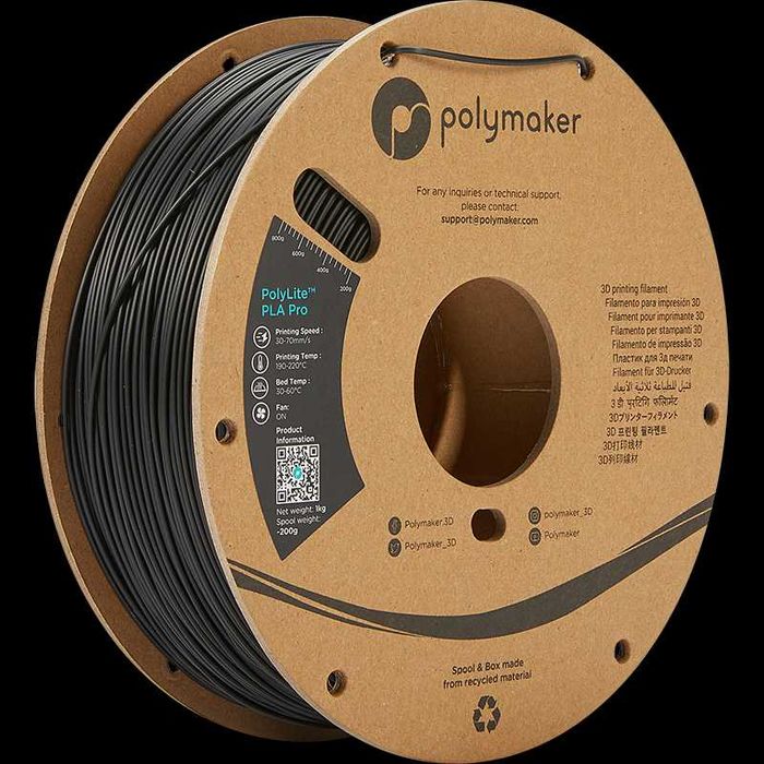 Филамент PolyLite™ PLA Pro | Polymaker | 1.75мм 1кг - 3D печать