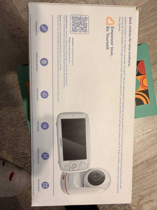 Чисто нов Бебефон с приложение JeeBer 2K Видео Камера с 5" Дисплей