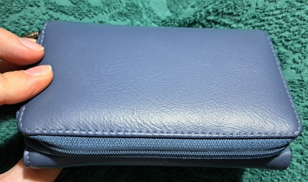 Кошелёк темно синий