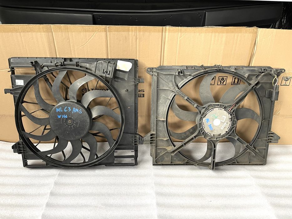 Вентилятор охлаждения Mercedes ML AMG w164 Мерседес 164