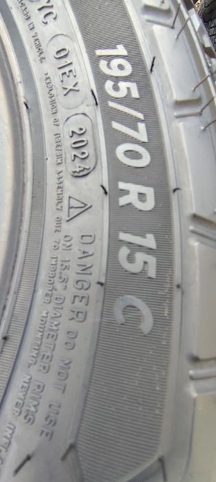 2 anvelope de iarna Michelin 195-70-15 c dot 2024