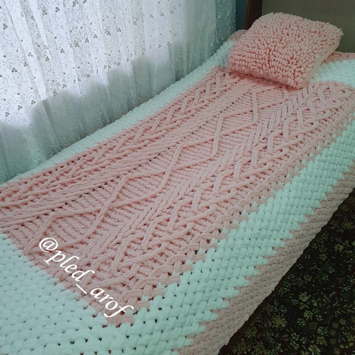 Premium sifatdagi adyol (pled) bilan yostiq