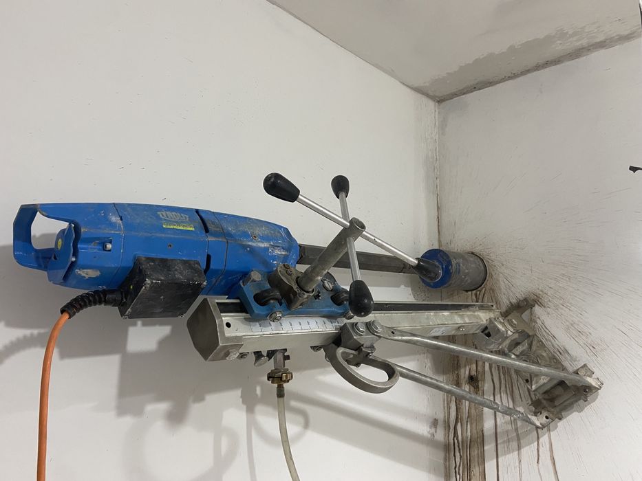 Пробиване на отвори в бетон. Диамантено пробиване.