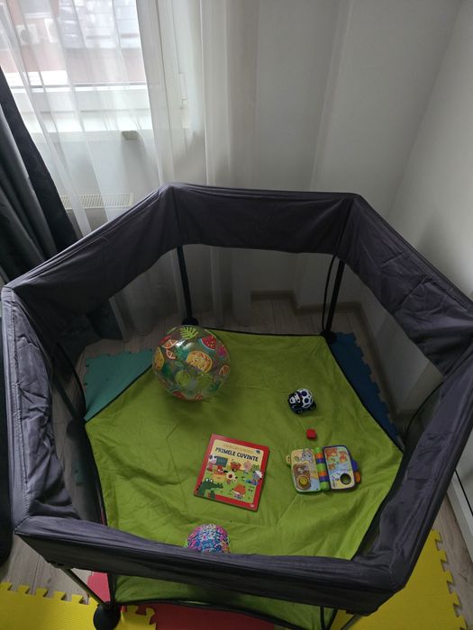 Tarc de joaca copii Lionelo Green Limon