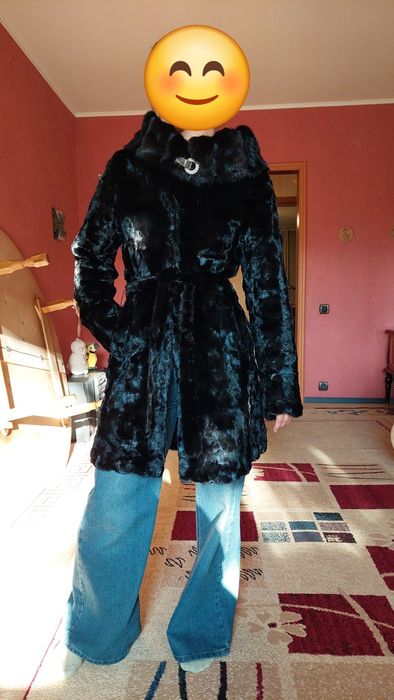 Норковое(кусочки) полупальто