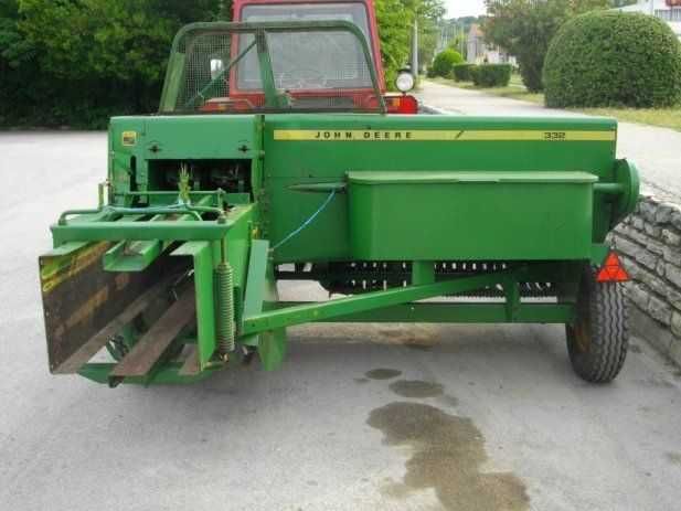 Presa John Deere 336 an 2016 John Deere 332 an2018 John Deere 342 John Deere 330 John Deere 349 Welger AP 45 Welger AP 53 Claas Markant 50 Markant 41