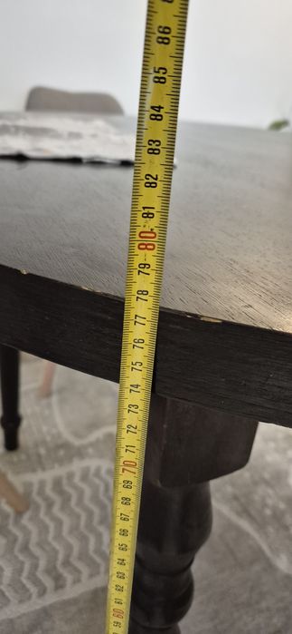 Трапезна маса и 6бр столове и шкаф за обувки