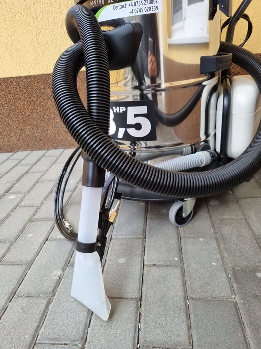 Aspirator injectie extractie tapiterii 2 motoare pompa injectie mare