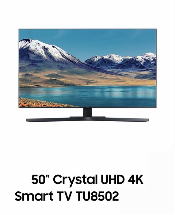 Samsung 50" Crystal UHD 4K Smart TV
