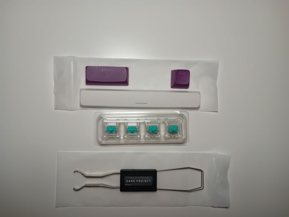 Механична клавиатура Dark Project DPP68 Sun Rise, 60-65% , RGB нова.