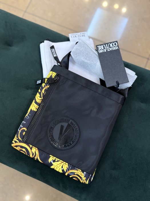 VERSACE JEANS COUTURE Messenger Bag – Оригинална дизайнерска чанта