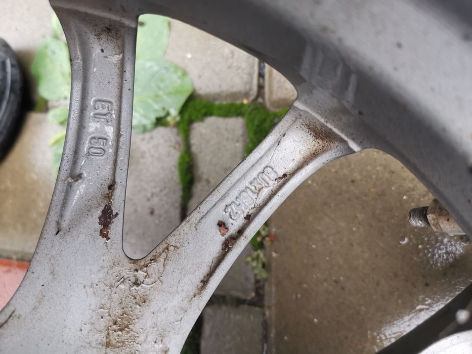 Jante 5x114,3 r18 8j et50 folosite pe un mitsubishi lancer