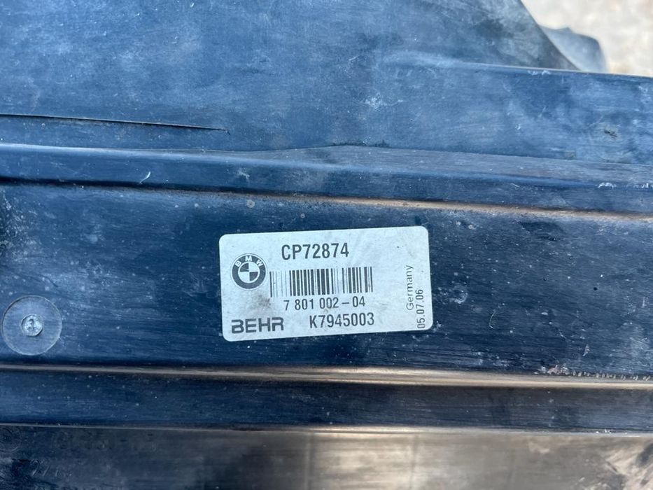 Radiator 7561712 atv 7801002 e60 electroventilator clima intercooler