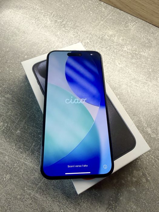 Iphone 15 Pro Max Blue Titanium 256GB Full Box