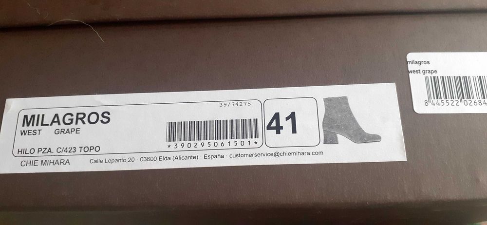 Ghete noi piele intoarsa sùperbe Spania nr.41