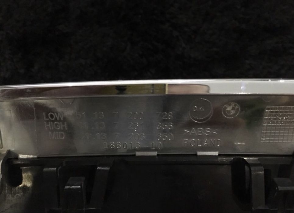 Grile originale F10 - Seria 5 Chrome