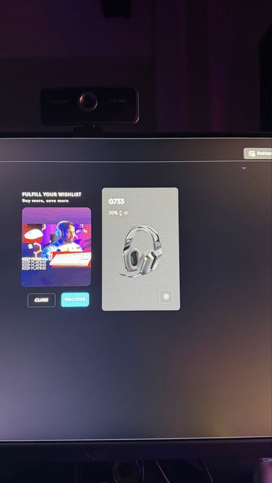 Casti Gaming Wireless Logitech G733