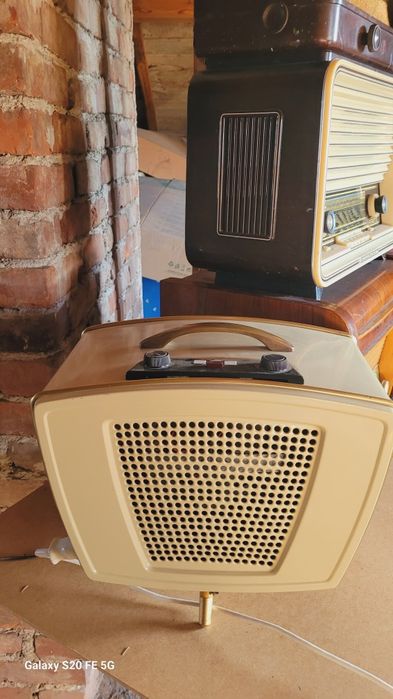 Стара винтидж декоративна немка ел. печка Klimax 1950г