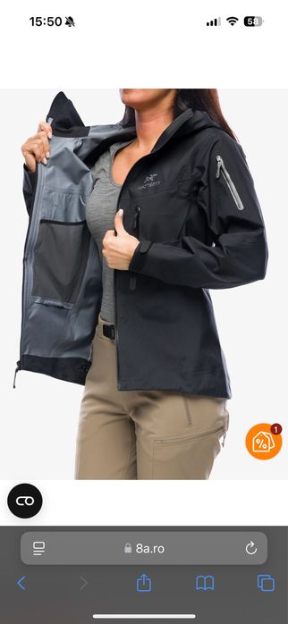 Geaca Arc’teryx dama 100% originala !!!