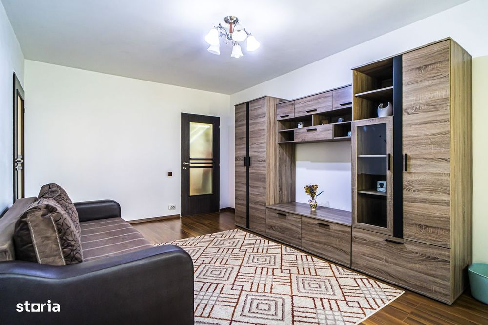 2 camere, etaj 4, 54 mp, Lujerului, mobilat-utilat, parcare inclusa