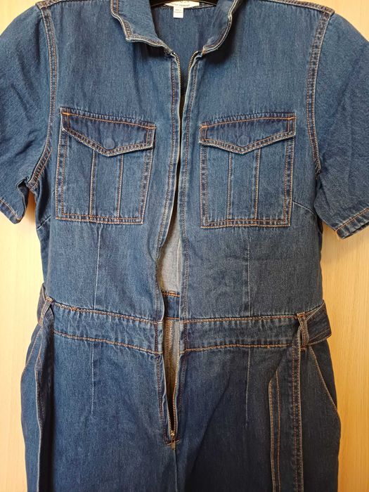 Salopetă denim Dorothy Perkins