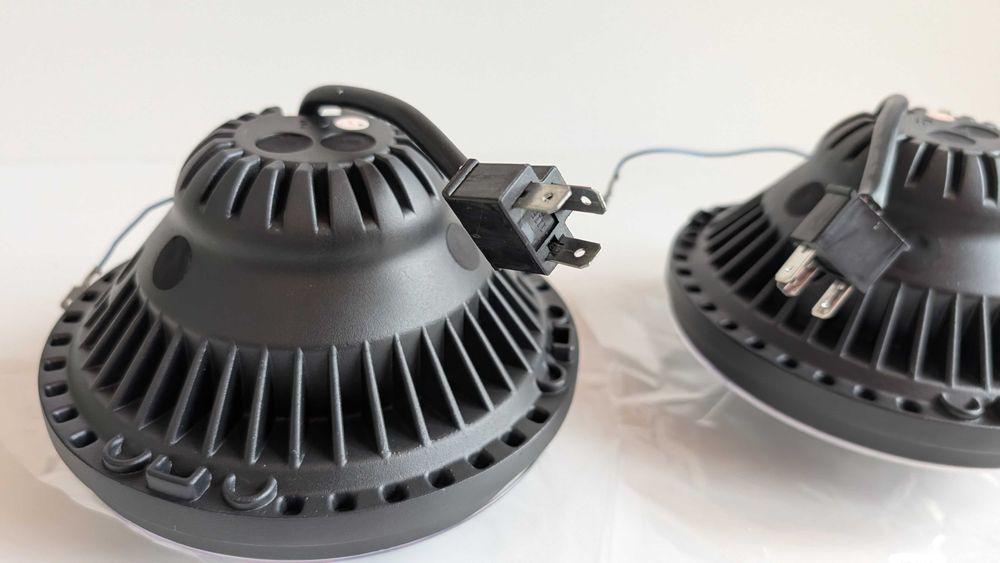 Фарове ЛЕД Jeep Wrangler TJ LJ JK Джип вранглер LED с дневни светлини