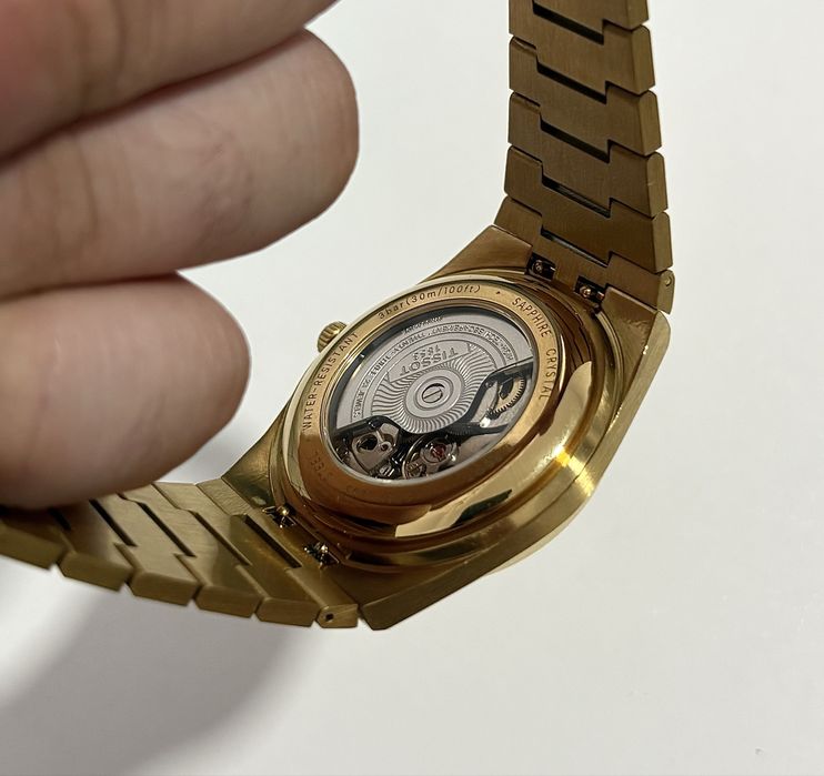Tissot PRX Powermatic 80 Gold T137.407.33.021.00 Original!Factură Irisimo Full Set