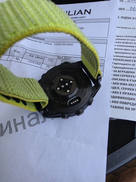 Garmin Fenix 8 Amoled Sapphire Гаранция